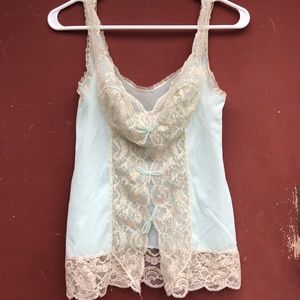 🔸Vintage Lingerie Tank 🔸